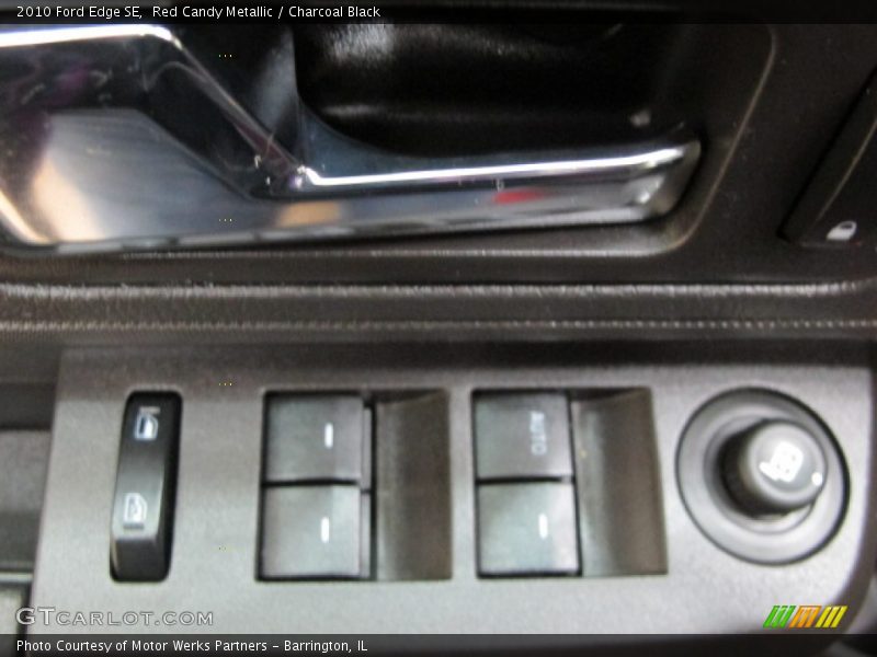 Red Candy Metallic / Charcoal Black 2010 Ford Edge SE