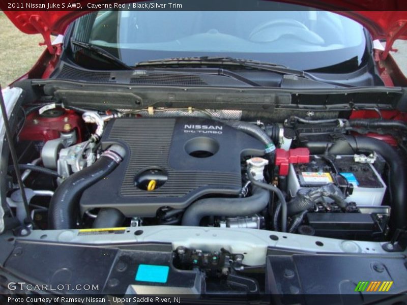 Cayenne Red / Black/Silver Trim 2011 Nissan Juke S AWD