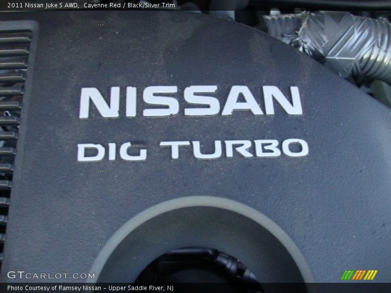 Cayenne Red / Black/Silver Trim 2011 Nissan Juke S AWD
