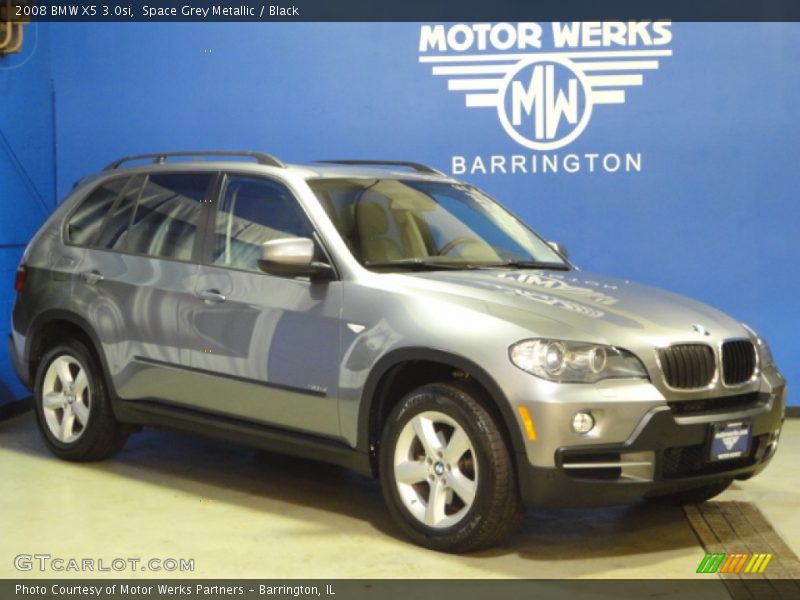Space Grey Metallic / Black 2008 BMW X5 3.0si