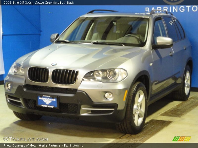 Space Grey Metallic / Black 2008 BMW X5 3.0si