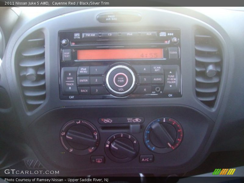 Cayenne Red / Black/Silver Trim 2011 Nissan Juke S AWD