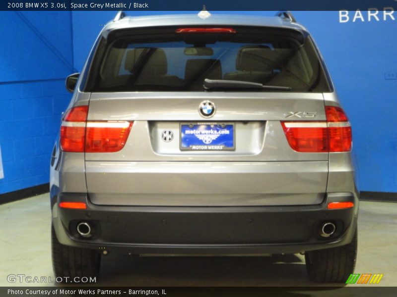 Space Grey Metallic / Black 2008 BMW X5 3.0si