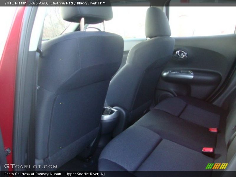 Cayenne Red / Black/Silver Trim 2011 Nissan Juke S AWD