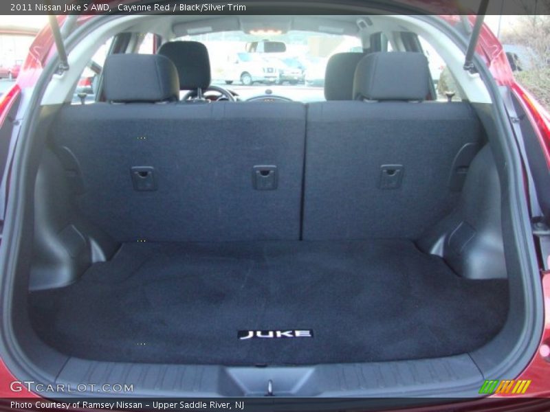 Cayenne Red / Black/Silver Trim 2011 Nissan Juke S AWD
