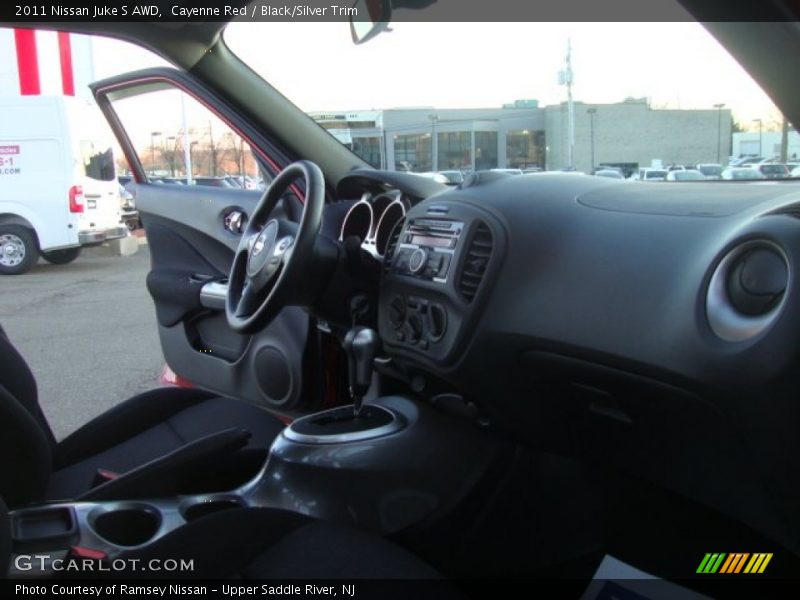 Cayenne Red / Black/Silver Trim 2011 Nissan Juke S AWD