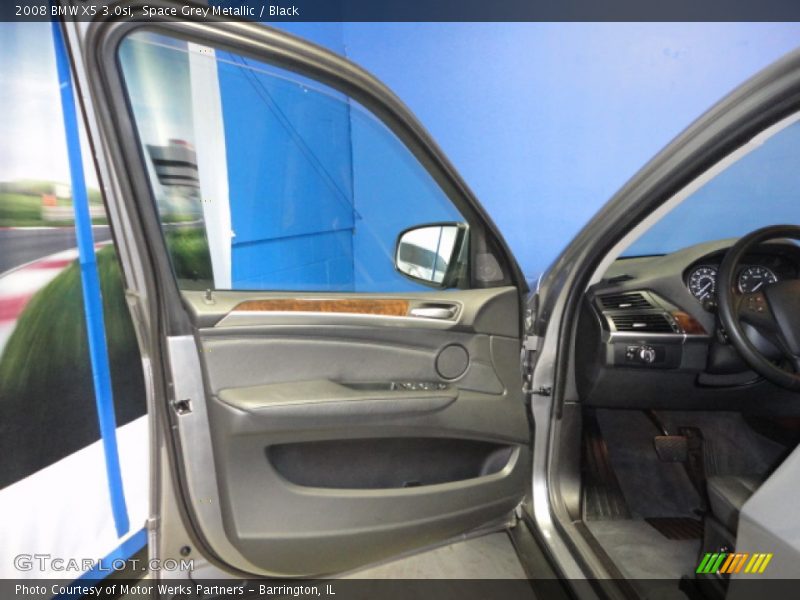 Space Grey Metallic / Black 2008 BMW X5 3.0si
