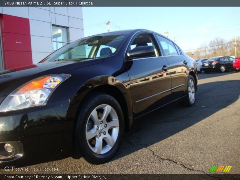 Super Black / Charcoal 2009 Nissan Altima 2.5 SL