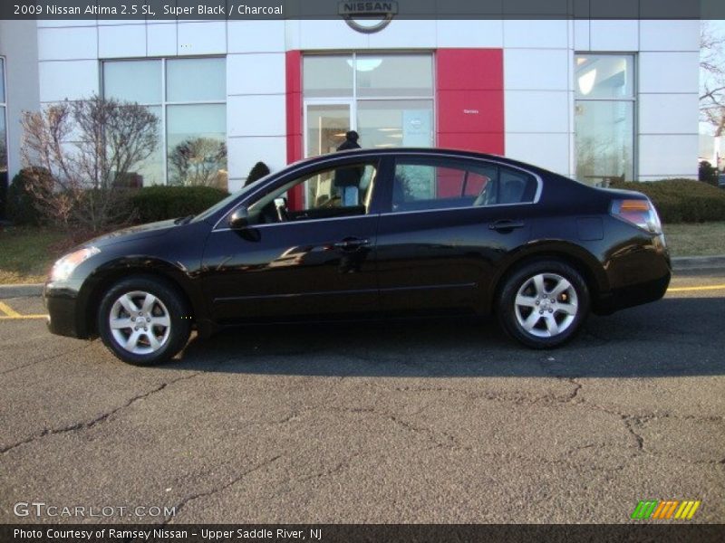 Super Black / Charcoal 2009 Nissan Altima 2.5 SL