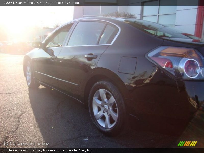 Super Black / Charcoal 2009 Nissan Altima 2.5 SL