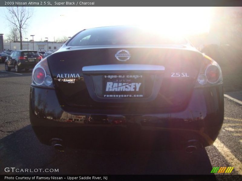 Super Black / Charcoal 2009 Nissan Altima 2.5 SL