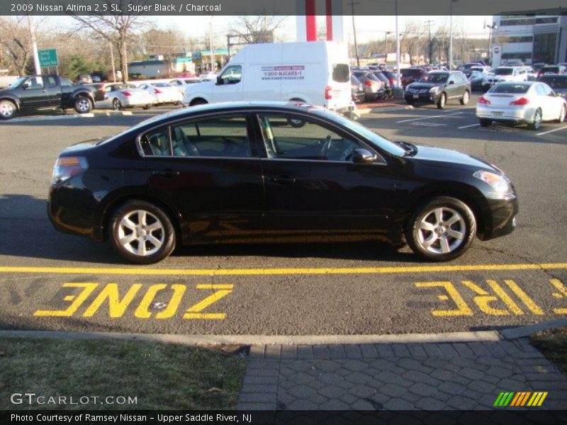 Super Black / Charcoal 2009 Nissan Altima 2.5 SL