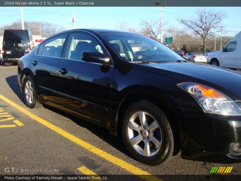 Super Black / Charcoal 2009 Nissan Altima 2.5 SL