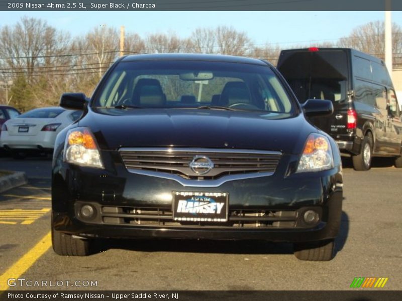 Super Black / Charcoal 2009 Nissan Altima 2.5 SL