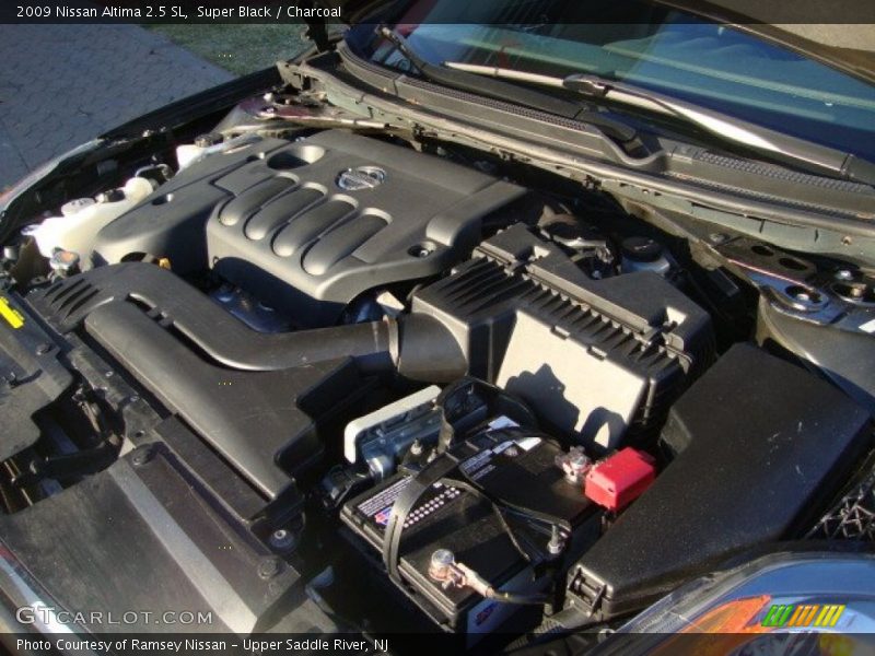 Super Black / Charcoal 2009 Nissan Altima 2.5 SL