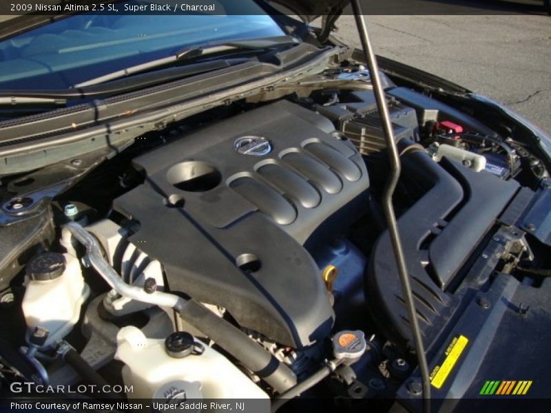 Super Black / Charcoal 2009 Nissan Altima 2.5 SL