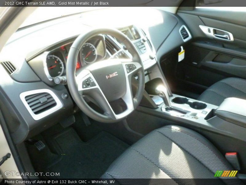 Gold Mist Metallic / Jet Black 2012 GMC Terrain SLE AWD