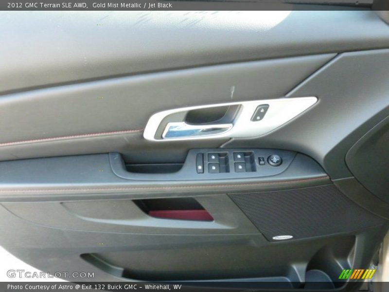 Gold Mist Metallic / Jet Black 2012 GMC Terrain SLE AWD