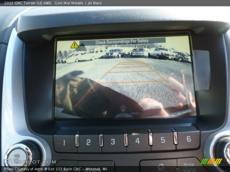 Gold Mist Metallic / Jet Black 2012 GMC Terrain SLE AWD