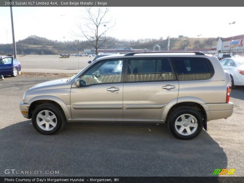 Cool Beige Metallic / Beige 2003 Suzuki XL7 Limited 4x4