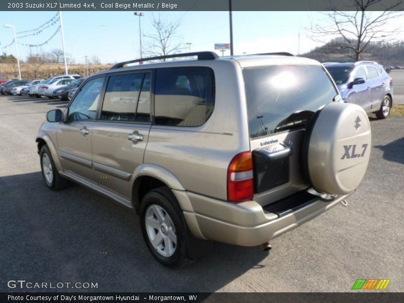 Cool Beige Metallic / Beige 2003 Suzuki XL7 Limited 4x4