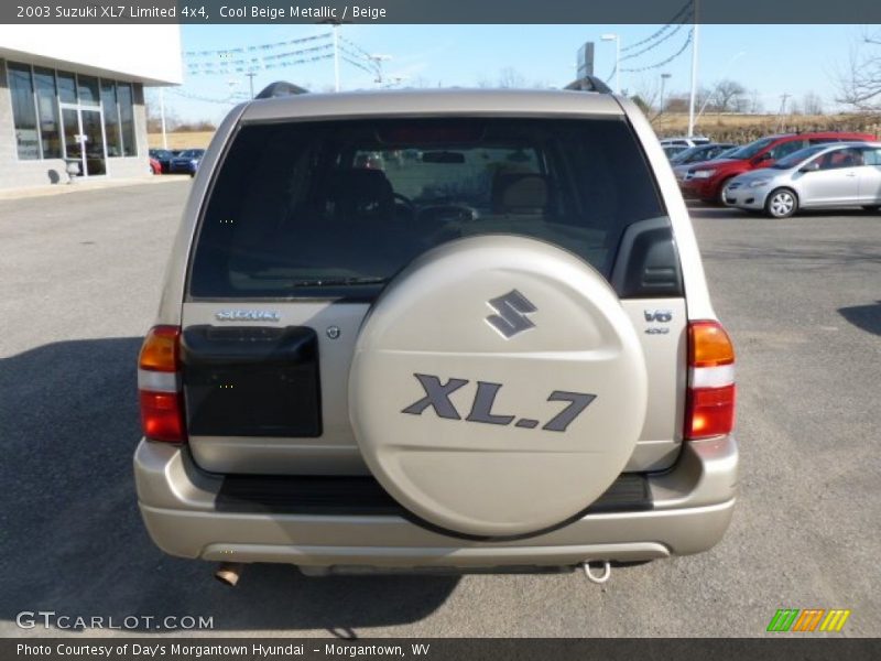 Cool Beige Metallic / Beige 2003 Suzuki XL7 Limited 4x4