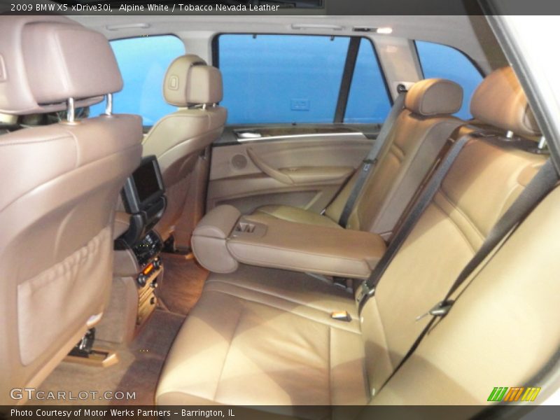 Alpine White / Tobacco Nevada Leather 2009 BMW X5 xDrive30i
