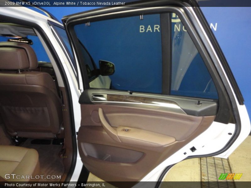 Alpine White / Tobacco Nevada Leather 2009 BMW X5 xDrive30i