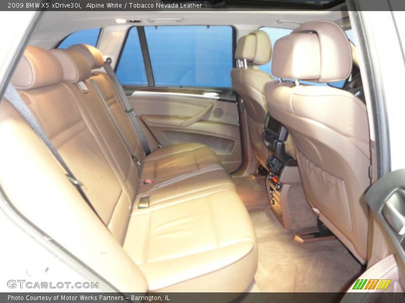 Alpine White / Tobacco Nevada Leather 2009 BMW X5 xDrive30i