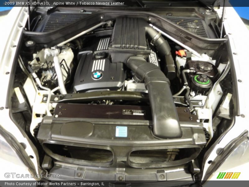 Alpine White / Tobacco Nevada Leather 2009 BMW X5 xDrive30i