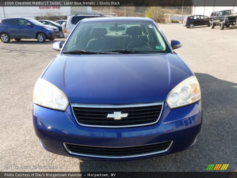Laser Blue Metallic / Ebony Black 2006 Chevrolet Malibu LT Sedan