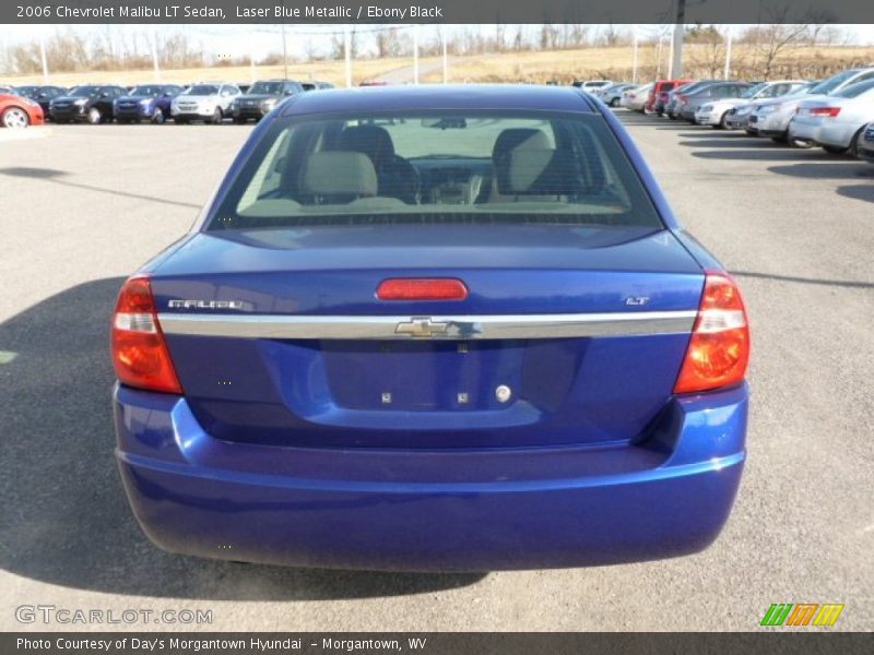 Laser Blue Metallic / Ebony Black 2006 Chevrolet Malibu LT Sedan