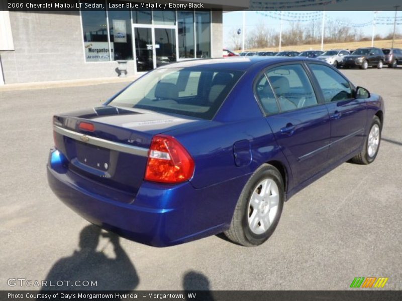 Laser Blue Metallic / Ebony Black 2006 Chevrolet Malibu LT Sedan