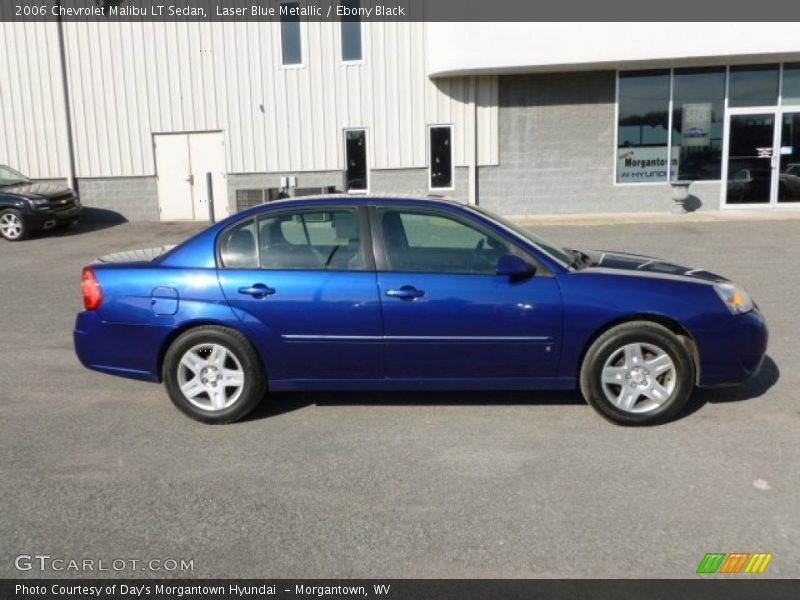 Laser Blue Metallic / Ebony Black 2006 Chevrolet Malibu LT Sedan
