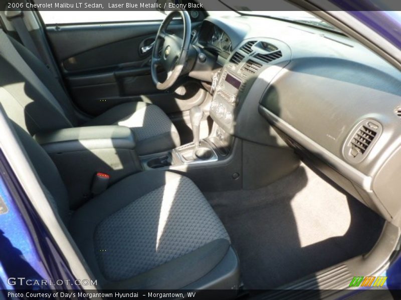 Laser Blue Metallic / Ebony Black 2006 Chevrolet Malibu LT Sedan