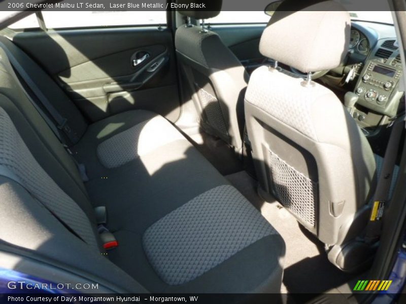 Laser Blue Metallic / Ebony Black 2006 Chevrolet Malibu LT Sedan