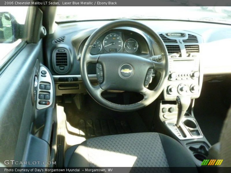 Laser Blue Metallic / Ebony Black 2006 Chevrolet Malibu LT Sedan
