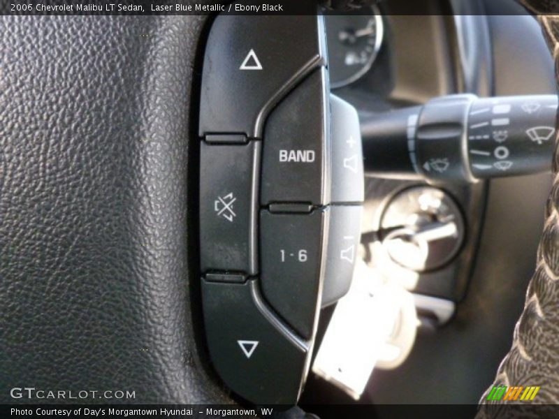 Laser Blue Metallic / Ebony Black 2006 Chevrolet Malibu LT Sedan