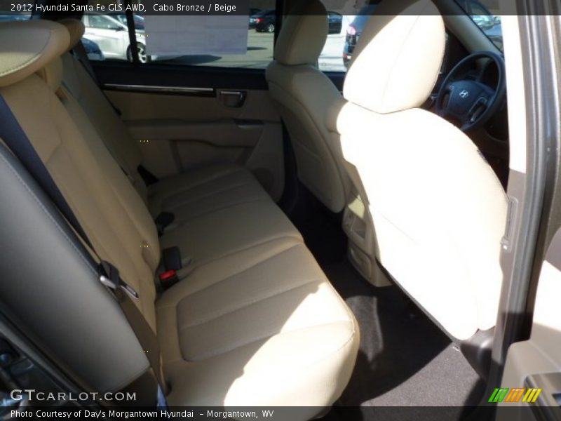 Cabo Bronze / Beige 2012 Hyundai Santa Fe GLS AWD