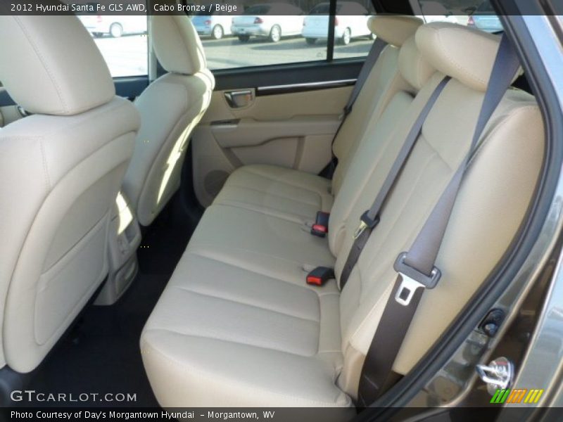 Cabo Bronze / Beige 2012 Hyundai Santa Fe GLS AWD