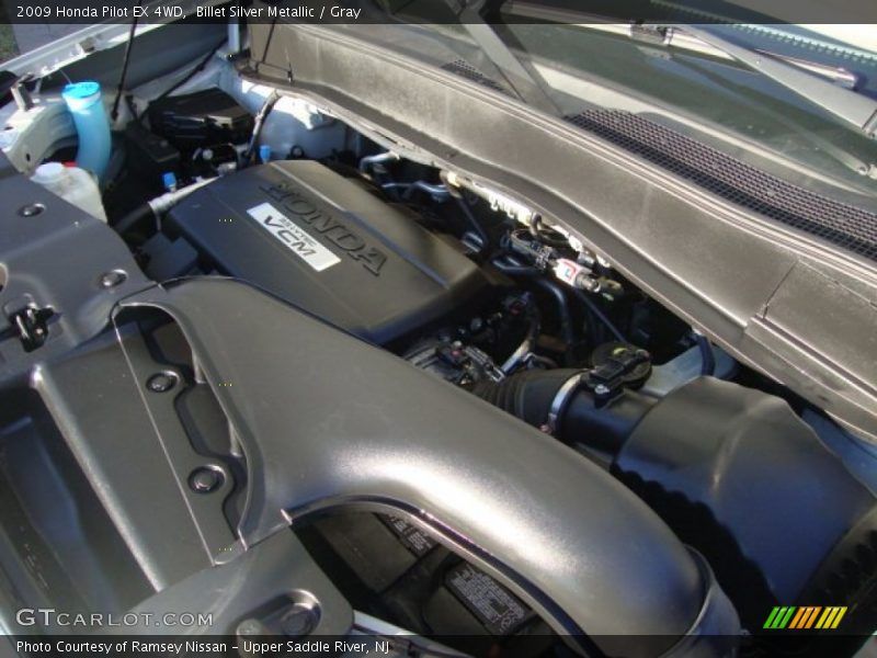 Billet Silver Metallic / Gray 2009 Honda Pilot EX 4WD