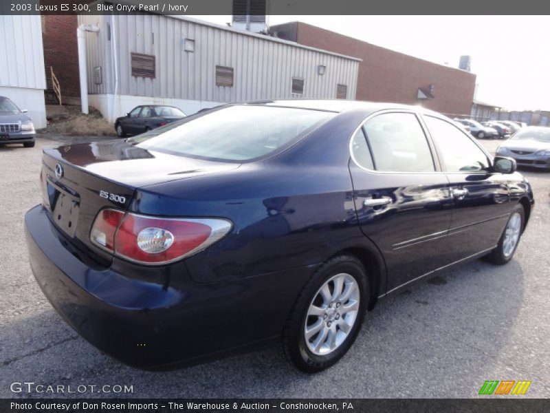 Blue Onyx Pearl / Ivory 2003 Lexus ES 300