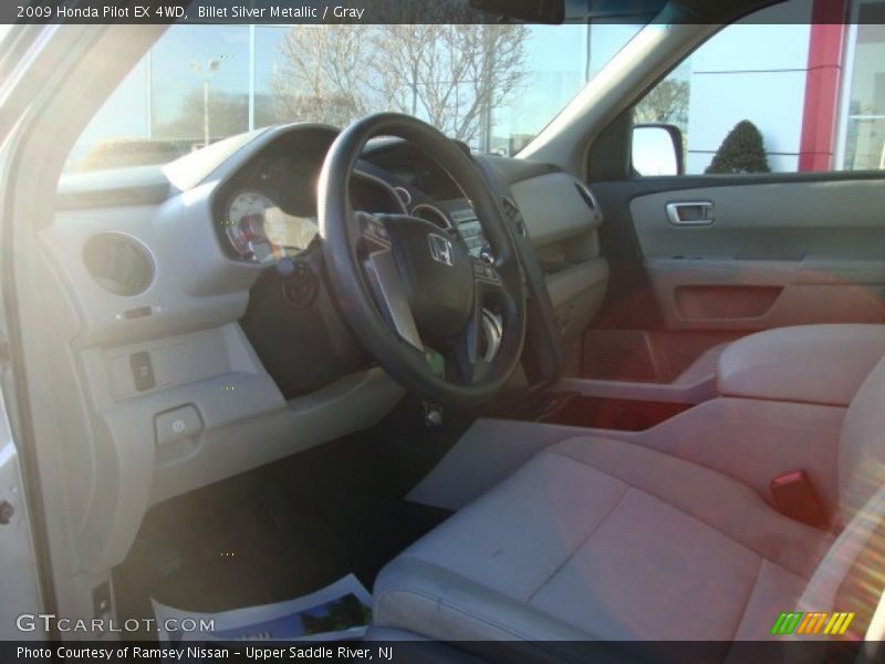Billet Silver Metallic / Gray 2009 Honda Pilot EX 4WD