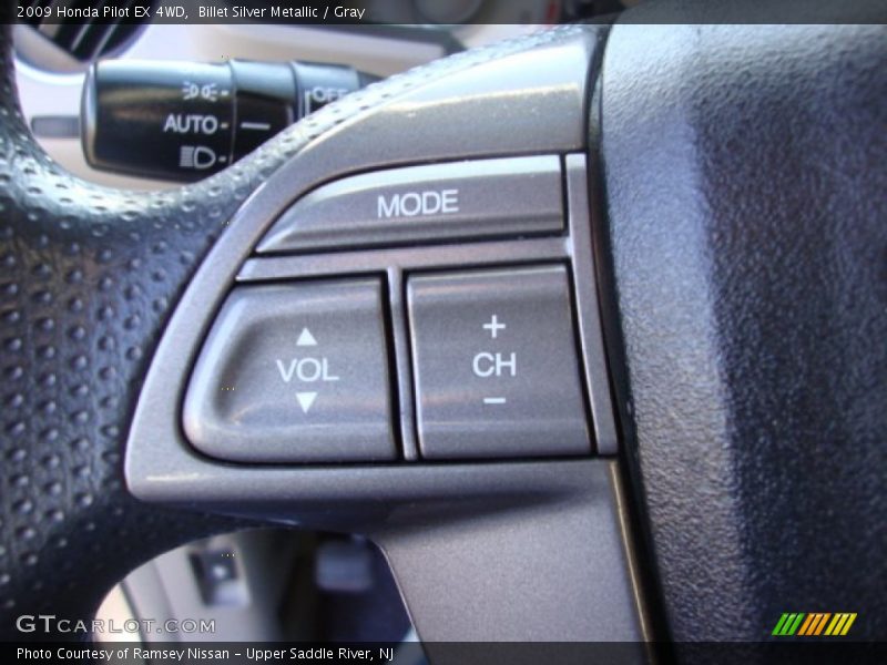 Billet Silver Metallic / Gray 2009 Honda Pilot EX 4WD