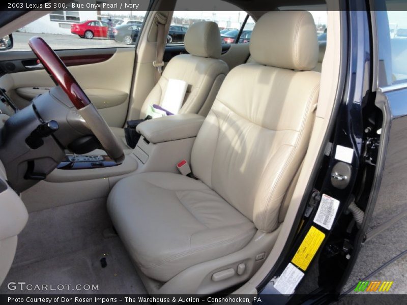 Blue Onyx Pearl / Ivory 2003 Lexus ES 300