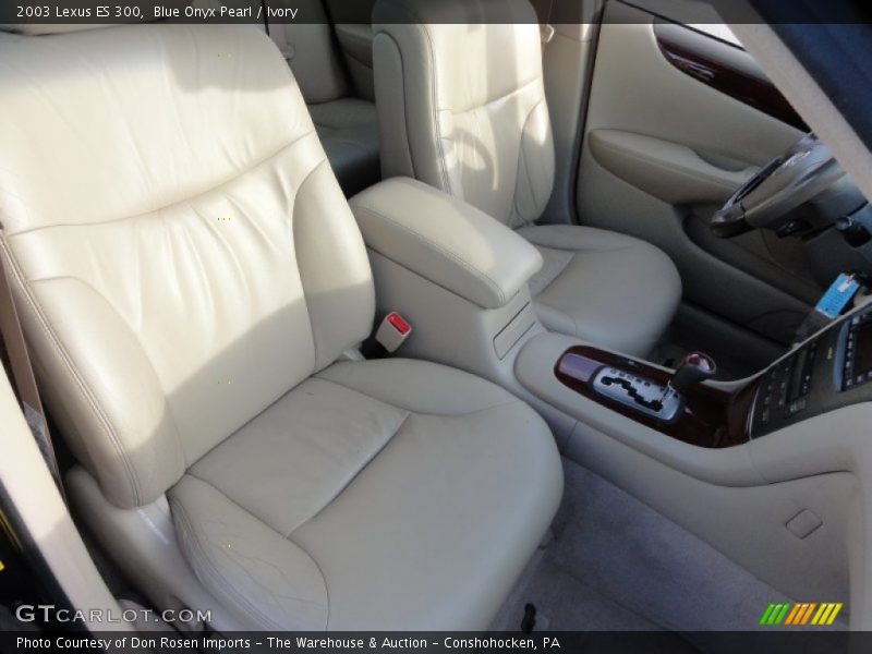 Blue Onyx Pearl / Ivory 2003 Lexus ES 300