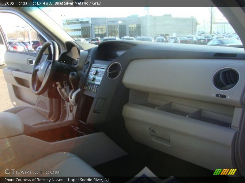 Billet Silver Metallic / Gray 2009 Honda Pilot EX 4WD