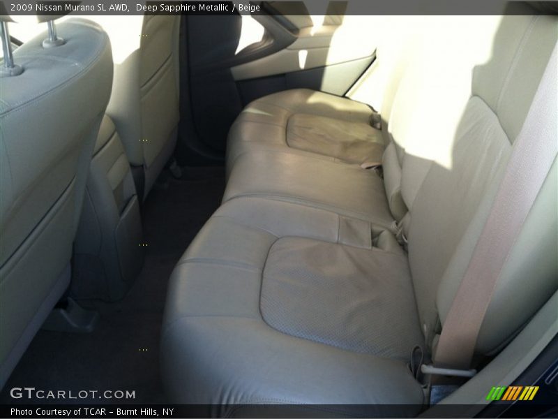 Deep Sapphire Metallic / Beige 2009 Nissan Murano SL AWD