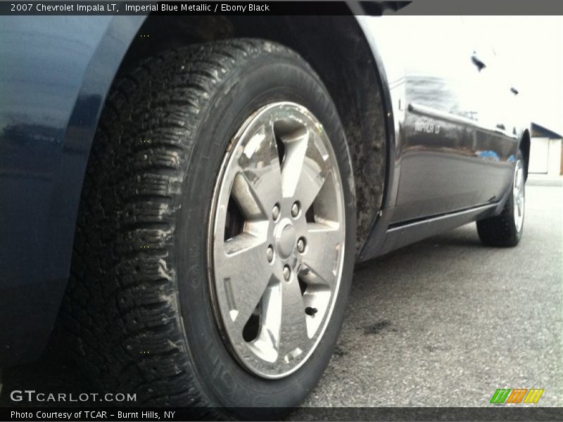 Imperial Blue Metallic / Ebony Black 2007 Chevrolet Impala LT