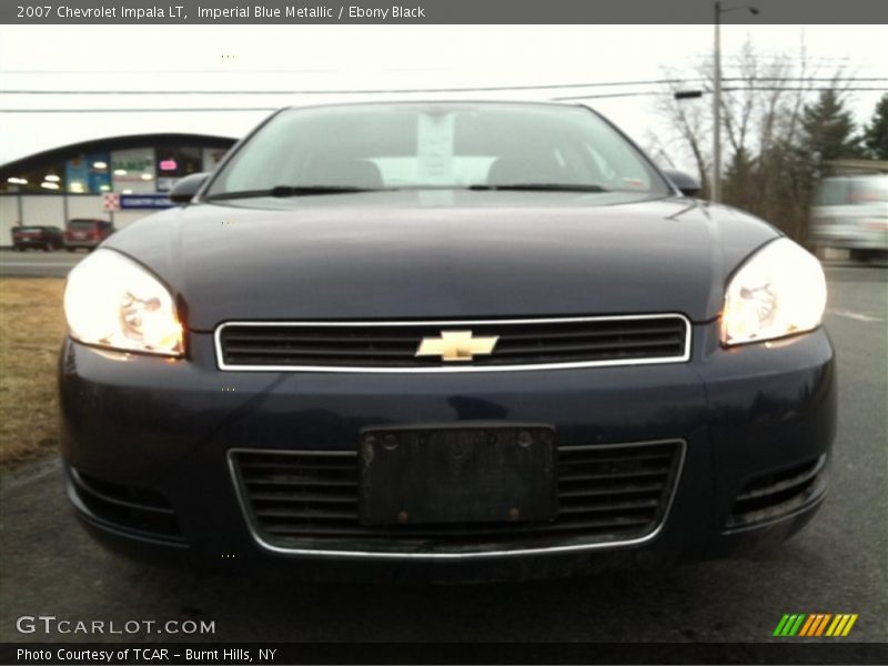 Imperial Blue Metallic / Ebony Black 2007 Chevrolet Impala LT